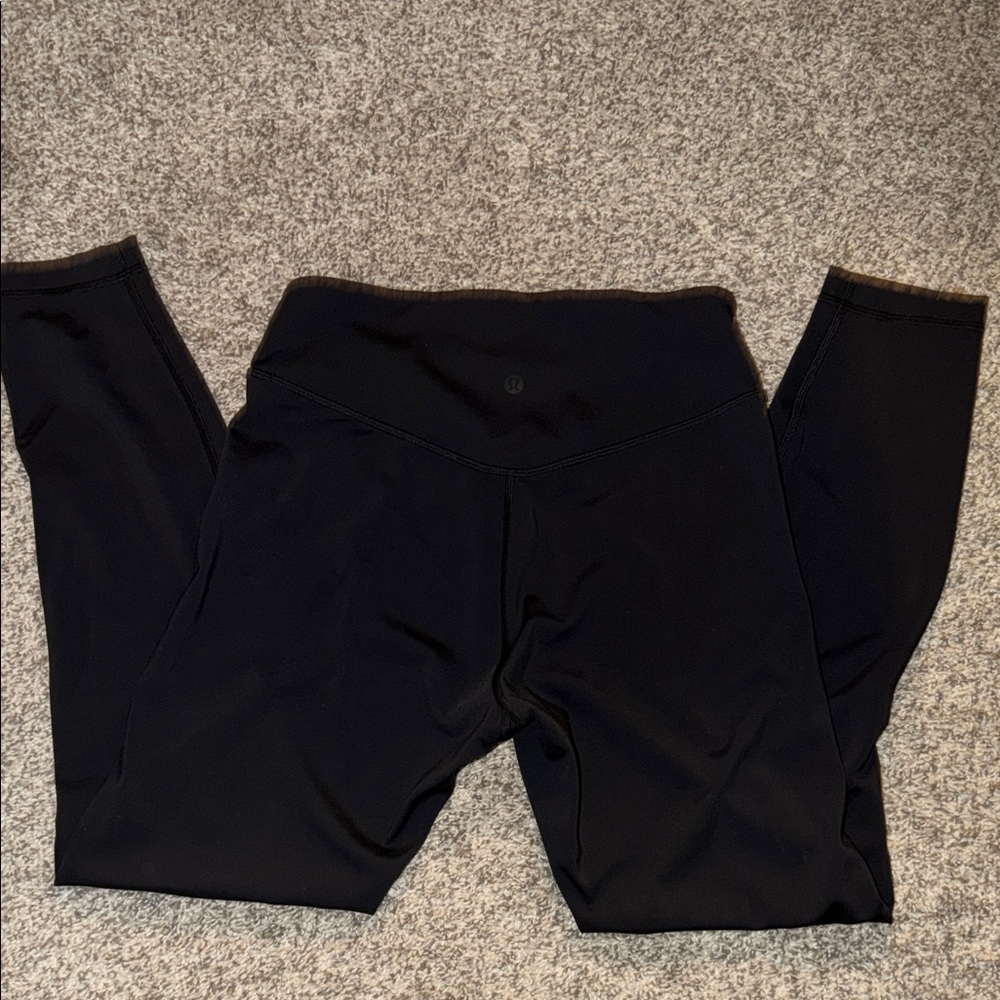 Black Lululemon Leggings SZ: 8